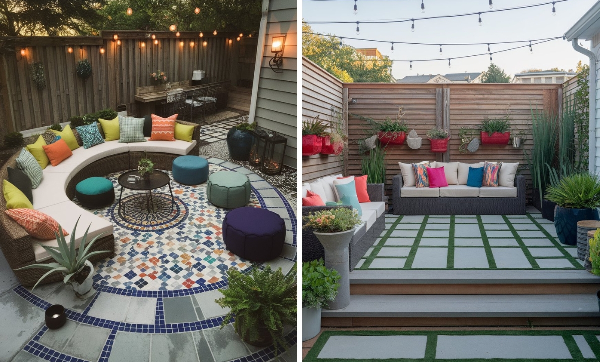 30 No Grass Patio Ideas for a Chic Small Backyard on a Budget