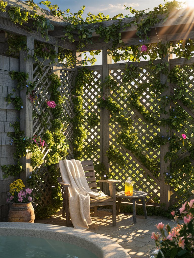 Lattice Privacy Screen