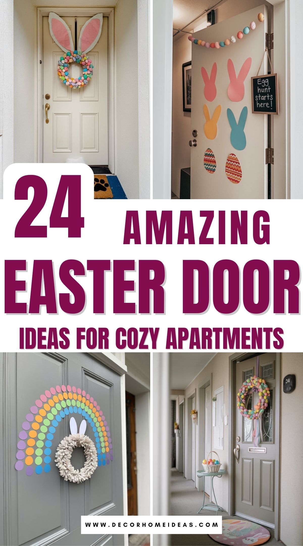 best apartment easter door decorations 2