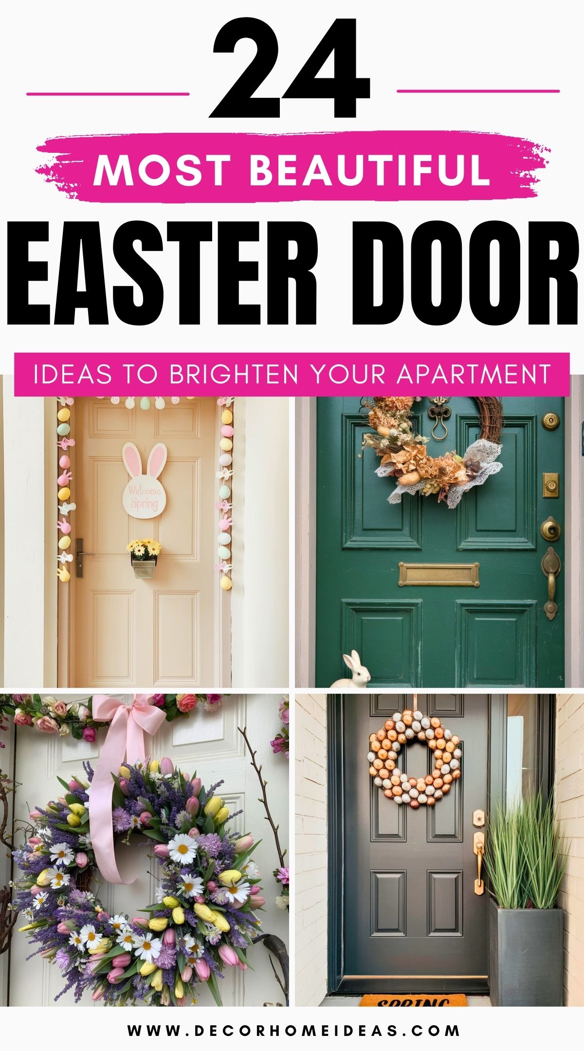 best apartment easter door decorations 4