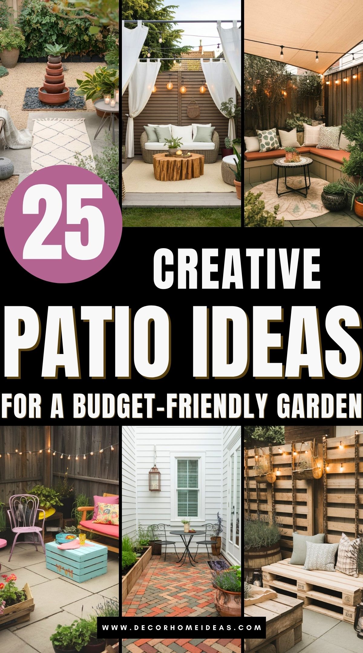 best budget patio garden ideas 3