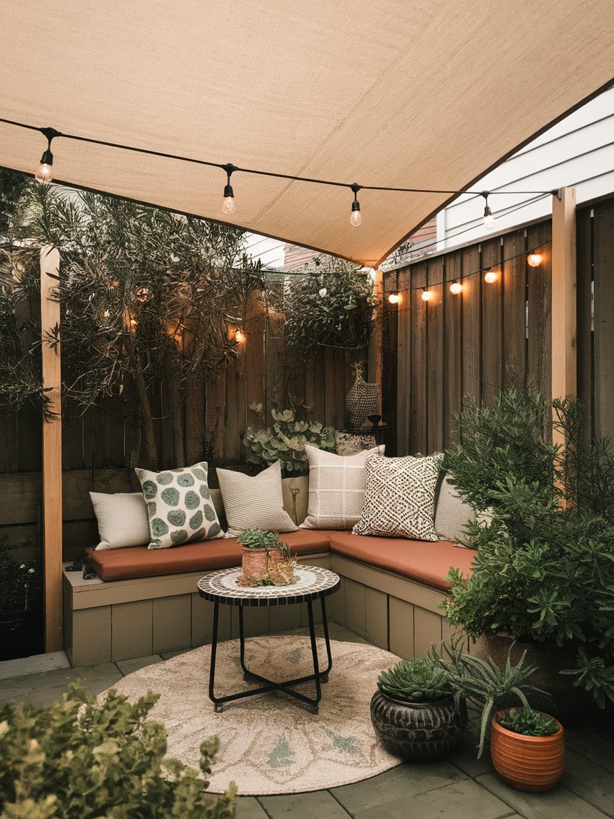 budget garden patio ideas 12