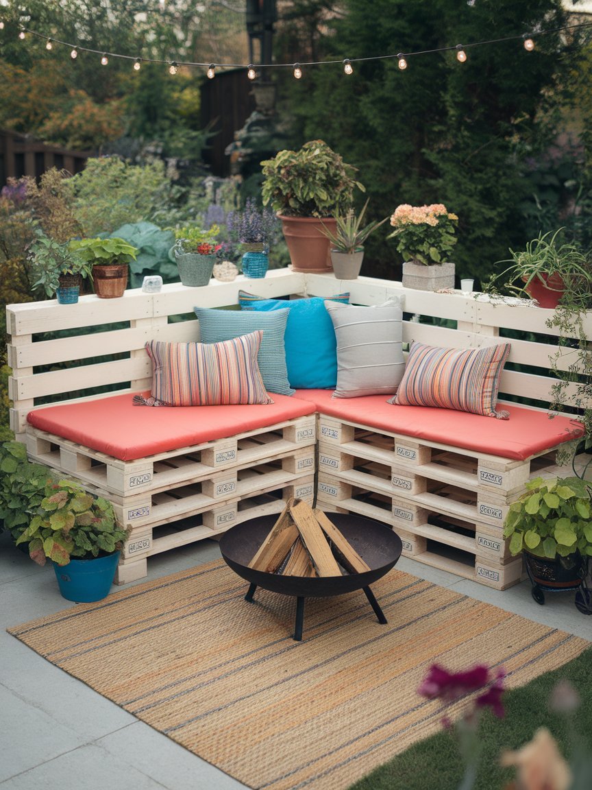 budget garden patio ideas 21