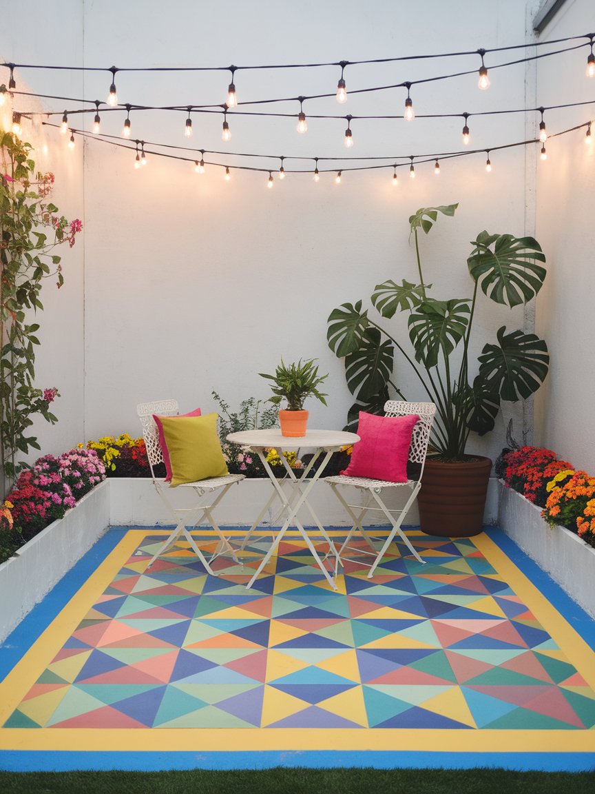 budget garden patio ideas 4