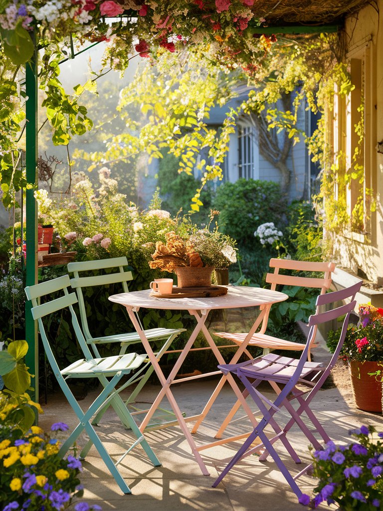 budget garden patio ideas 8