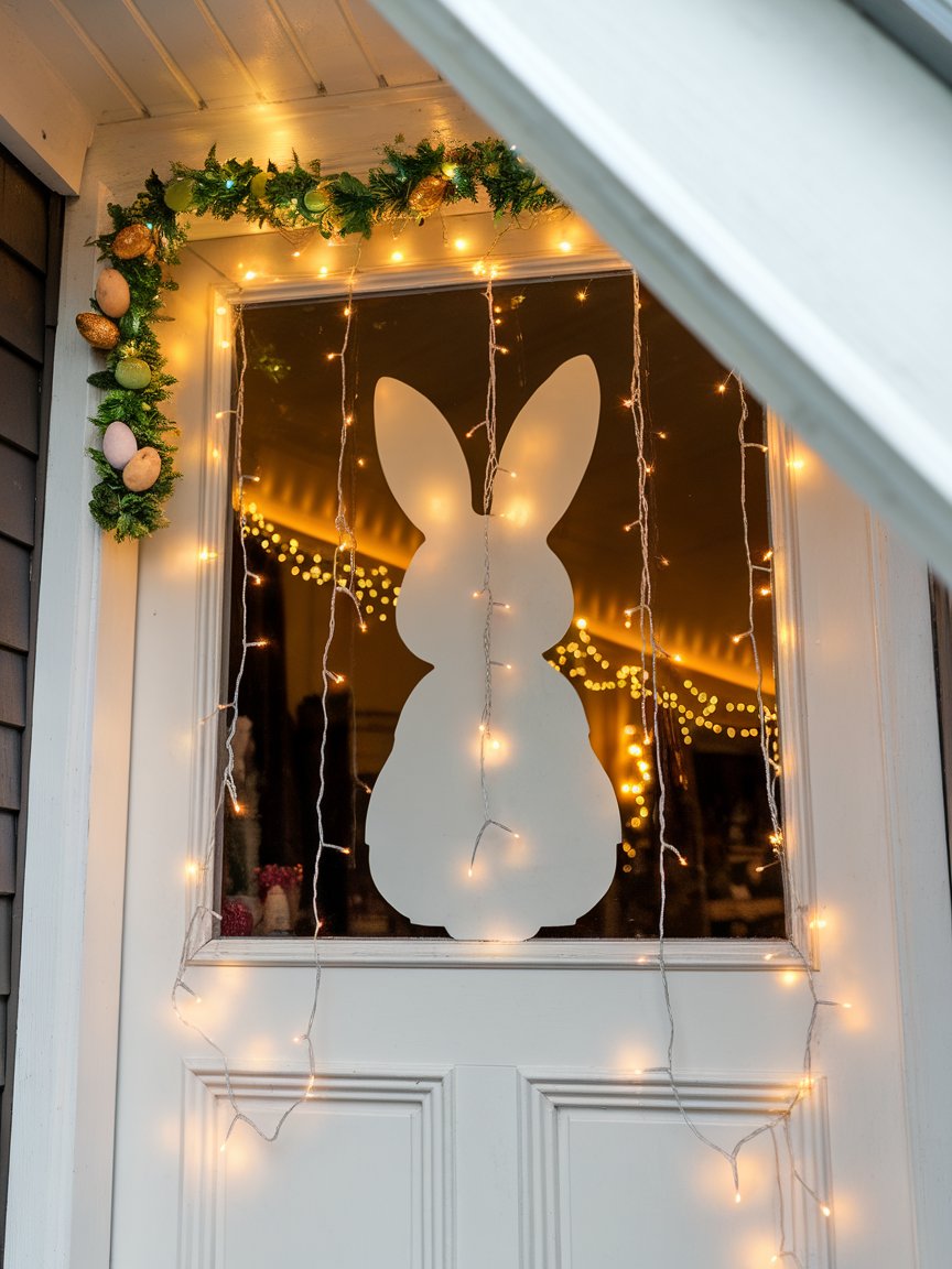 bunny easter door decorations 17