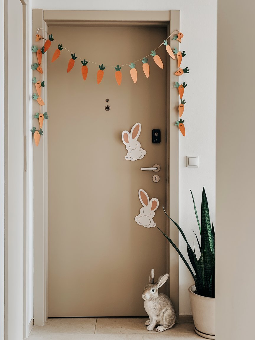 bunny easter door decorations 19