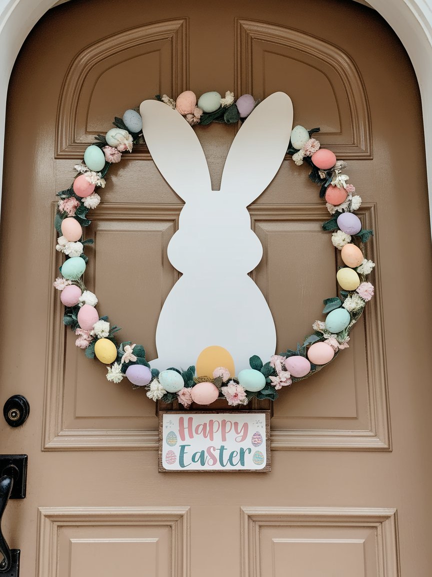 bunny easter door decorations 21