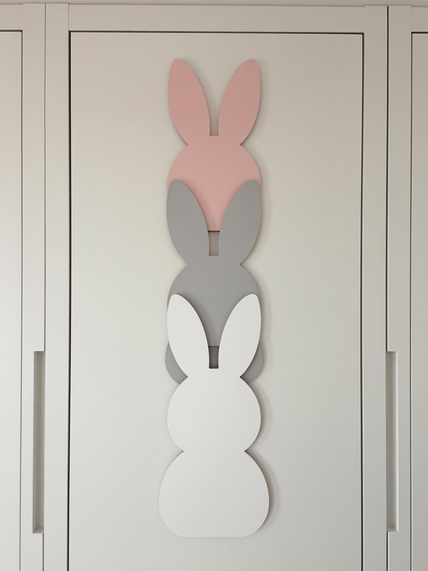 bunny easter door decorations 25