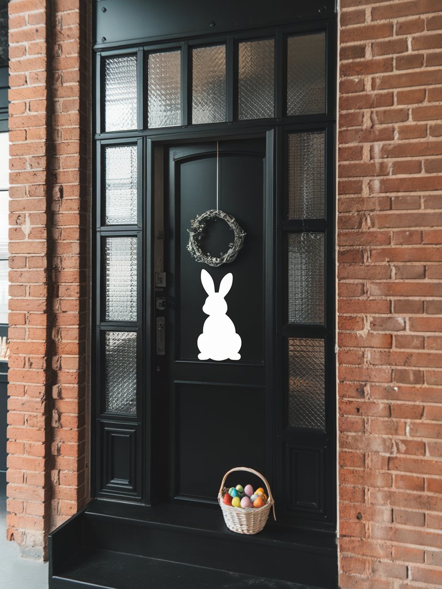 bunny easter door decorations 26