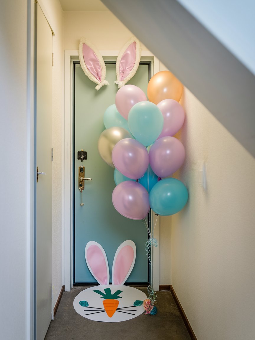 bunny easter door decorations 9