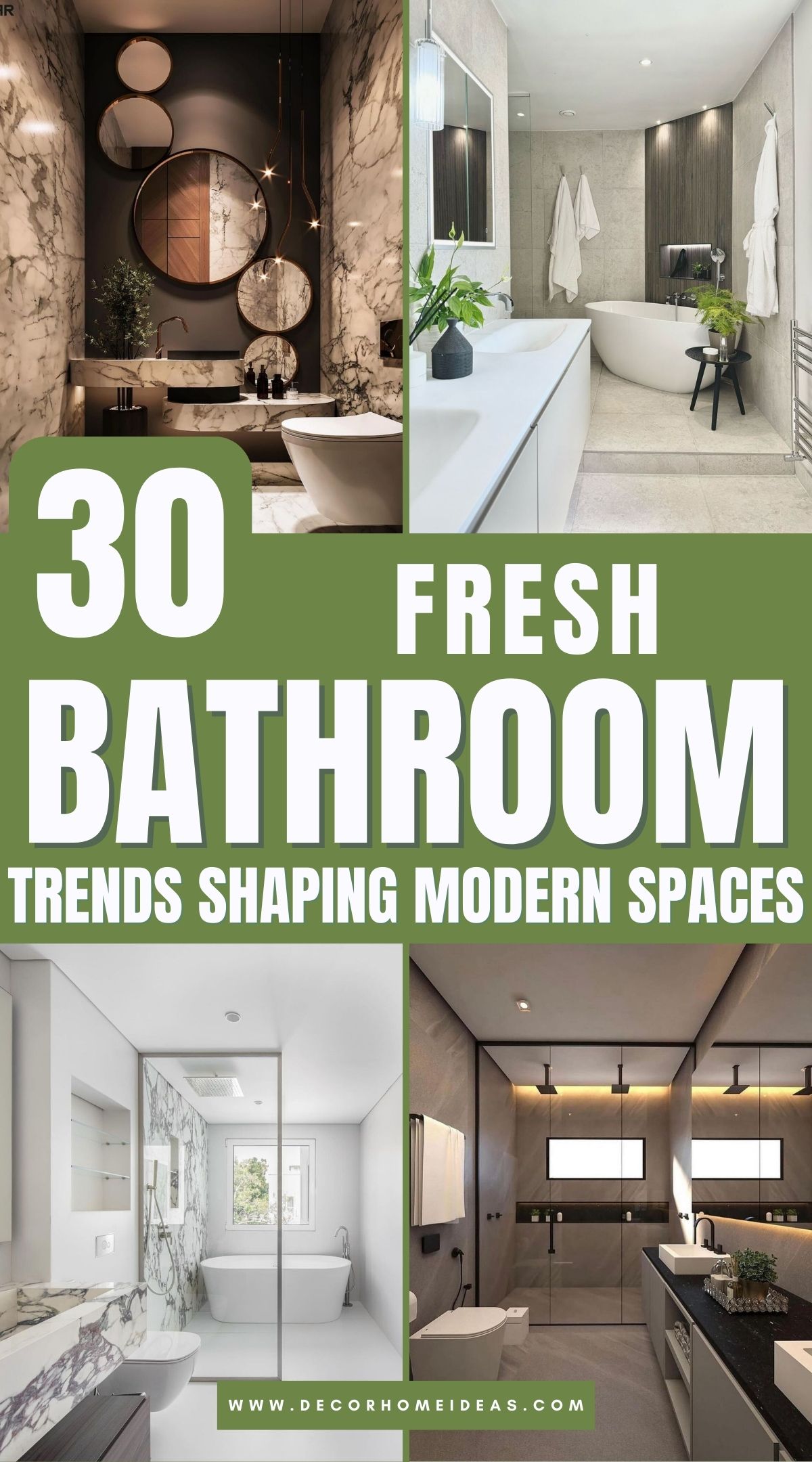 cool modern bathroom trends 2