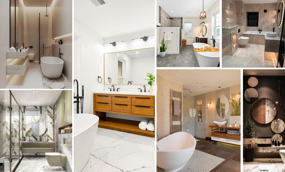 cool modern bathroom trends