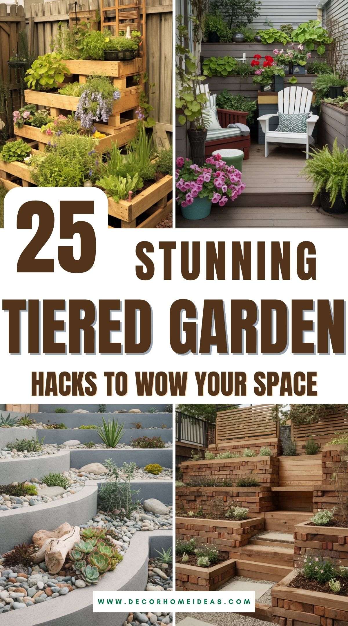 creative tiered garden ideas 2