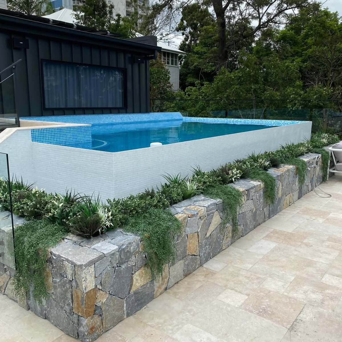 diy landscaping ideas for above ground pools 20