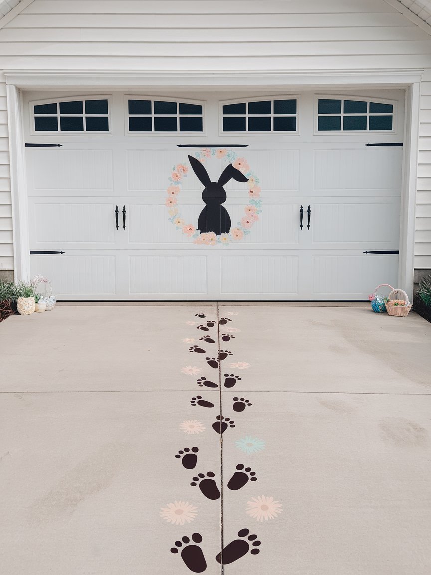 easter garage door decorations 5