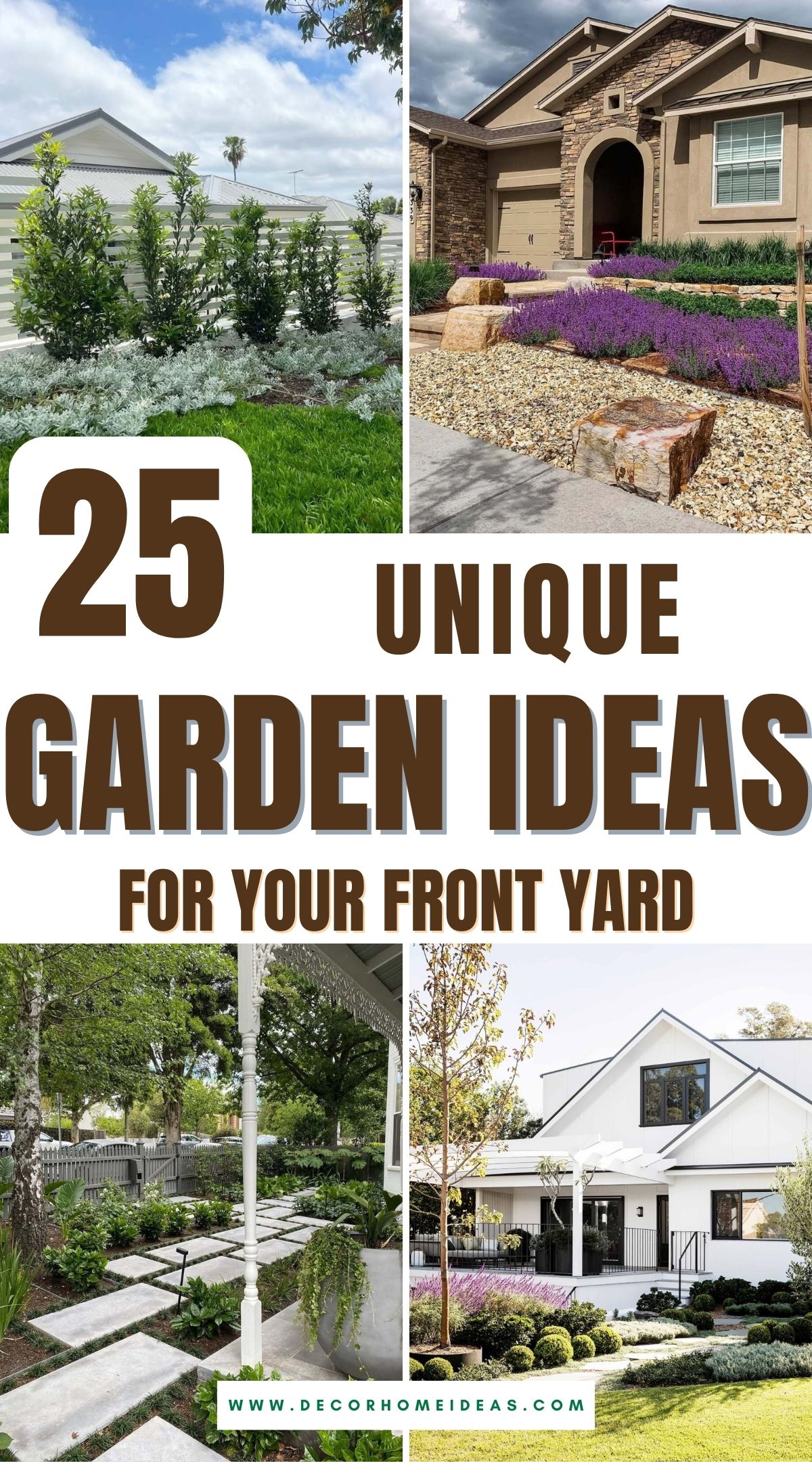 garden ideas for the front of house 2