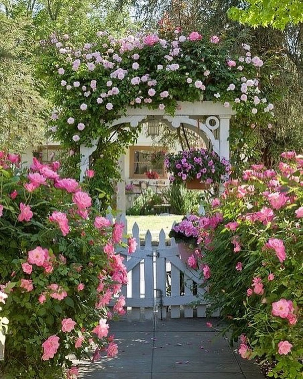 gorgeous garden entrance designs for outdoor space 15