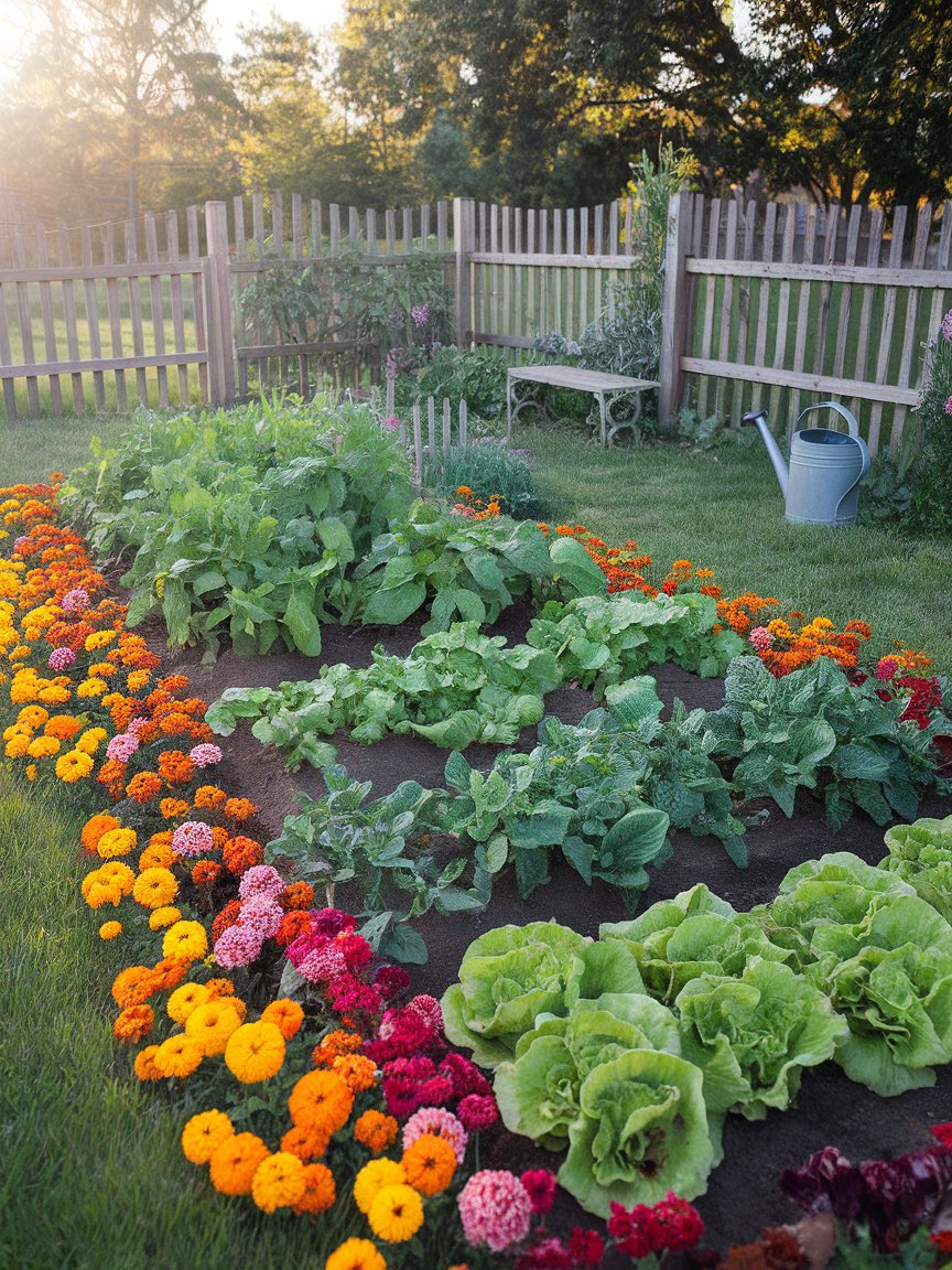 low budget vegetable garden ideas 24