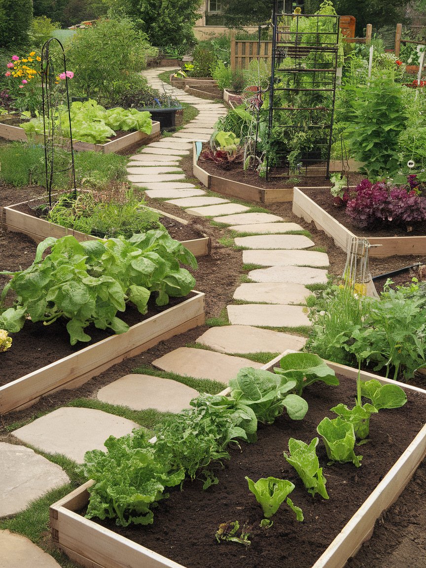 low budget vegetable garden ideas 25