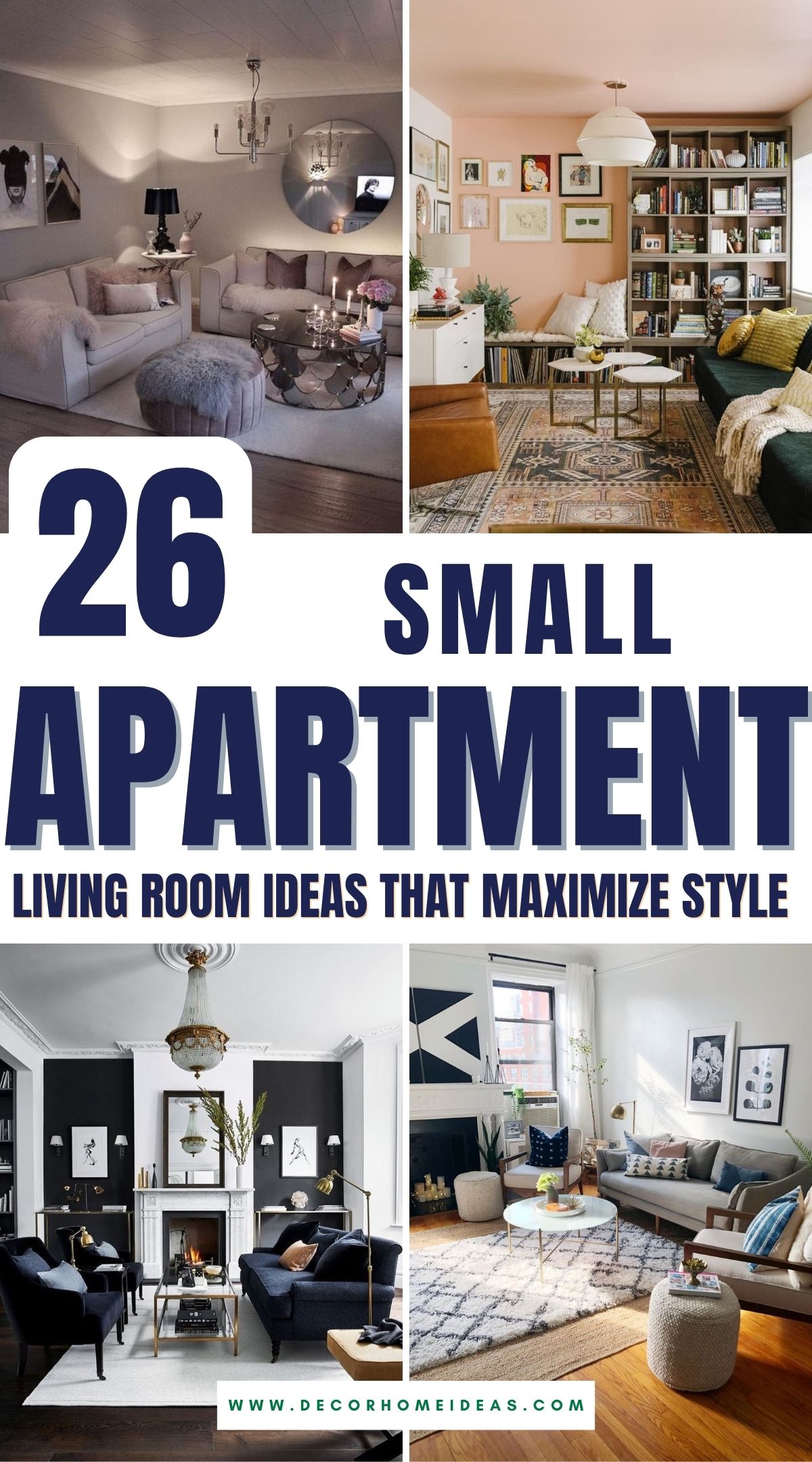 maximize space in small apartment living rooms 2