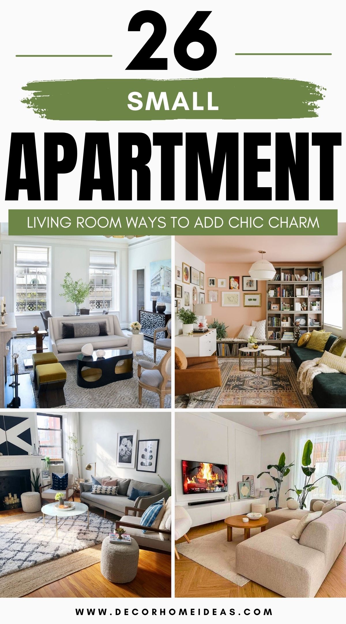 maximize space in small apartment living rooms 4