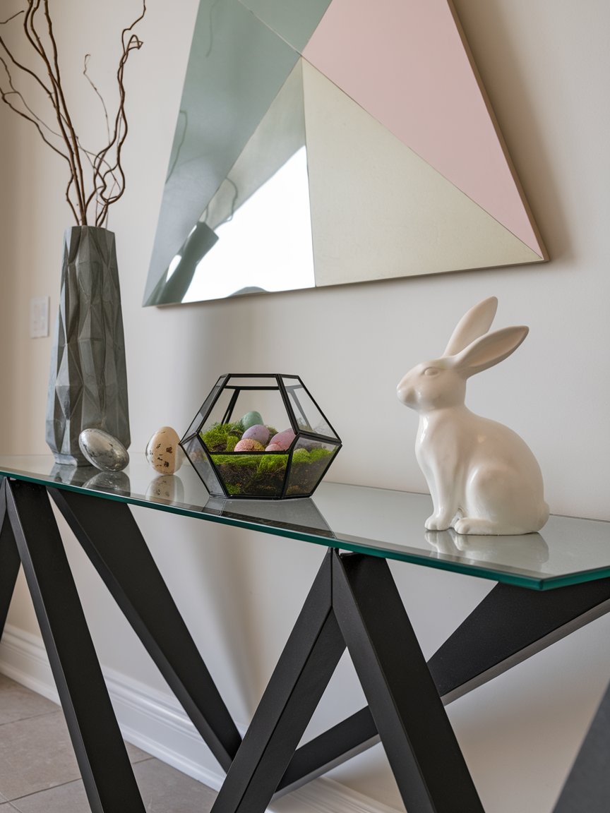 modern easter entryway decor 14