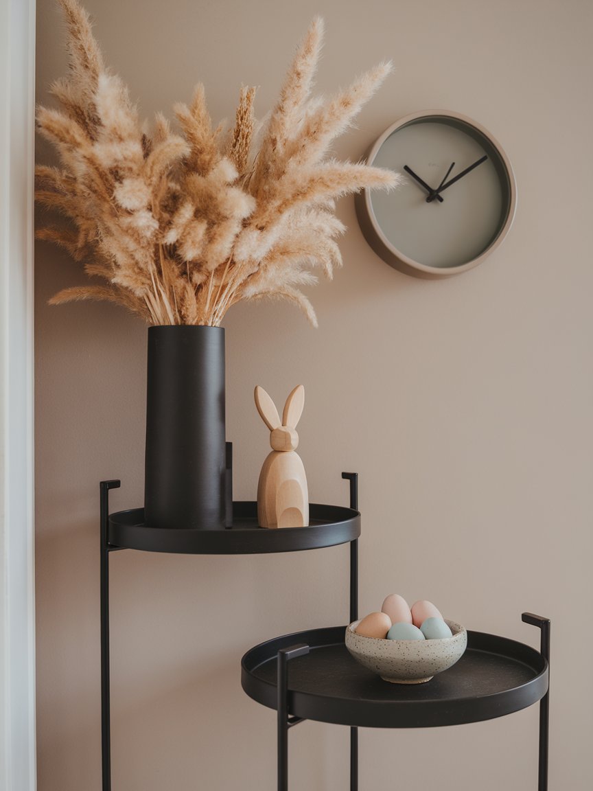 modern easter entryway decor 15