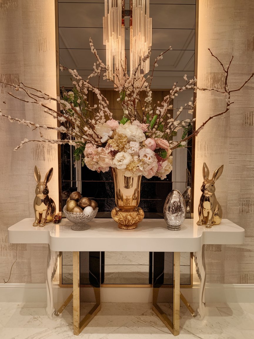 modern easter entryway decor 3