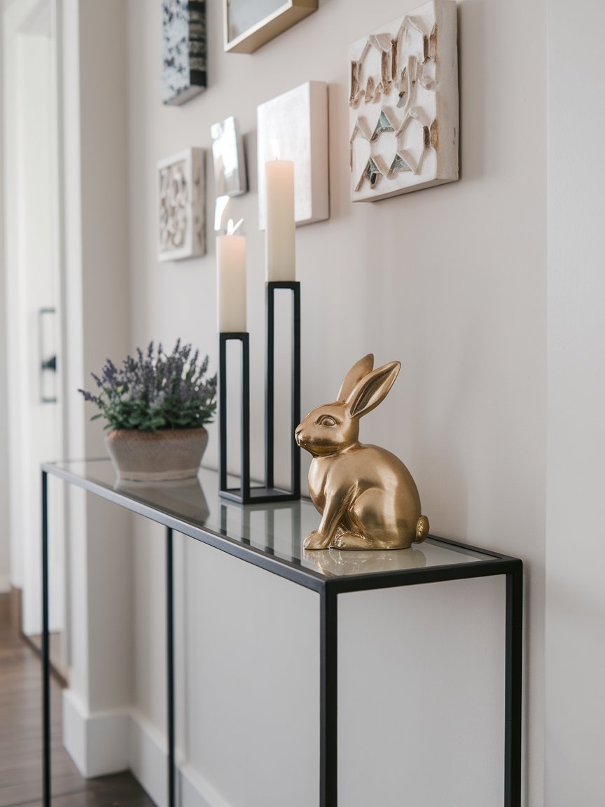 modern easter entryway decor 9