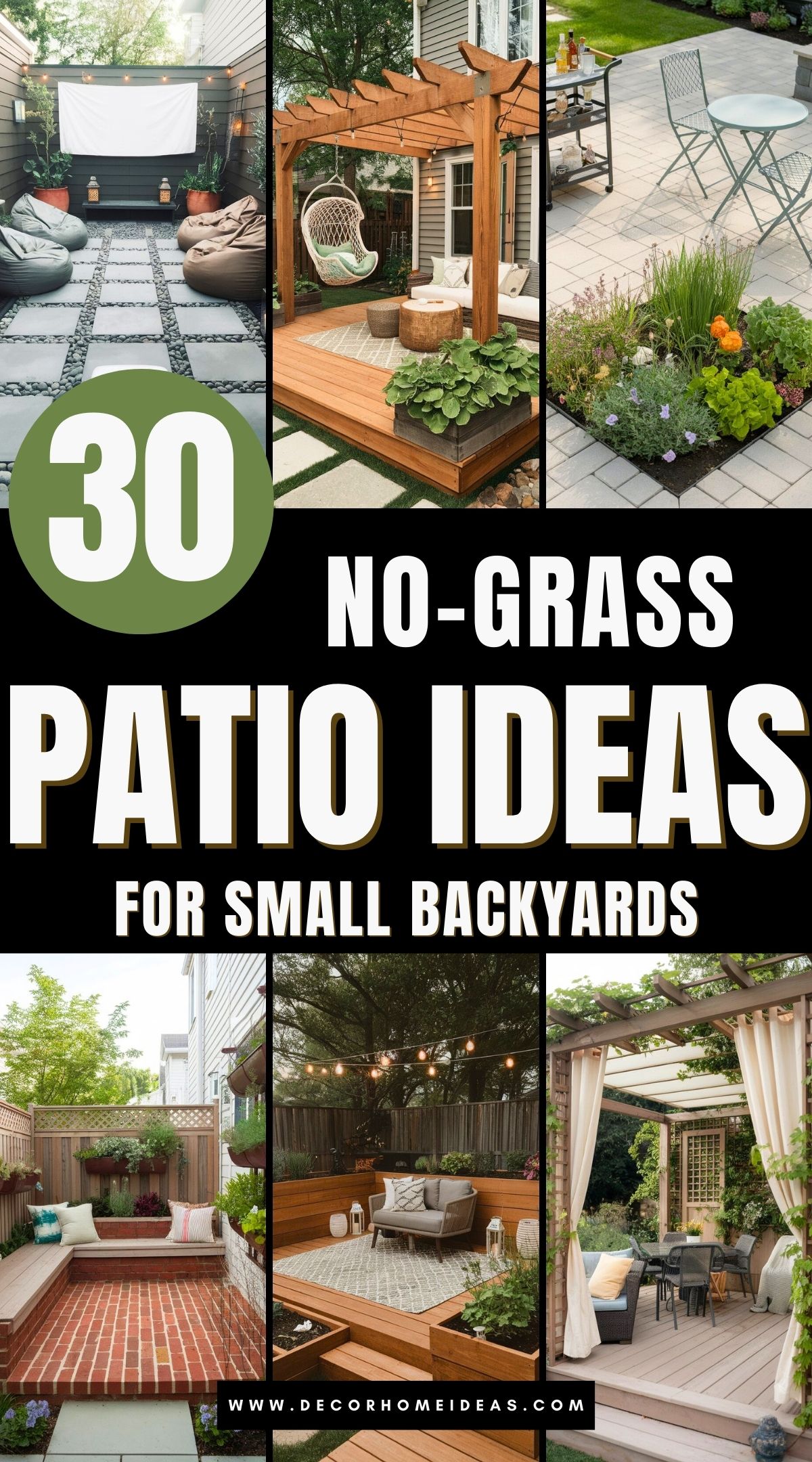 no grass patio ideas 3