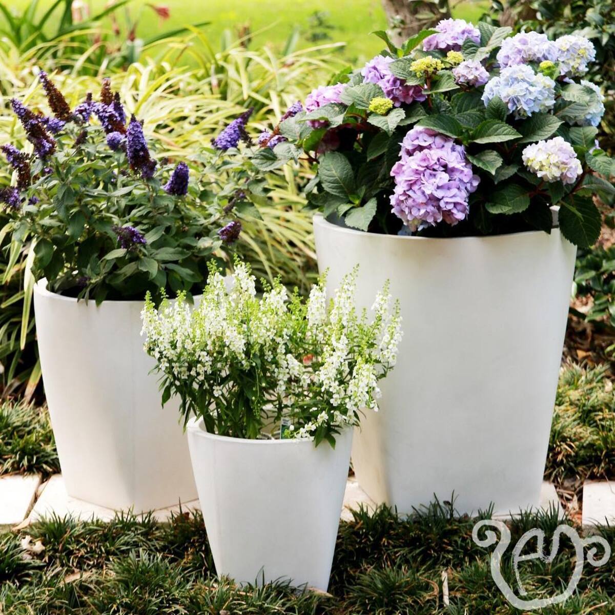 outdoor flower pot ideas 23