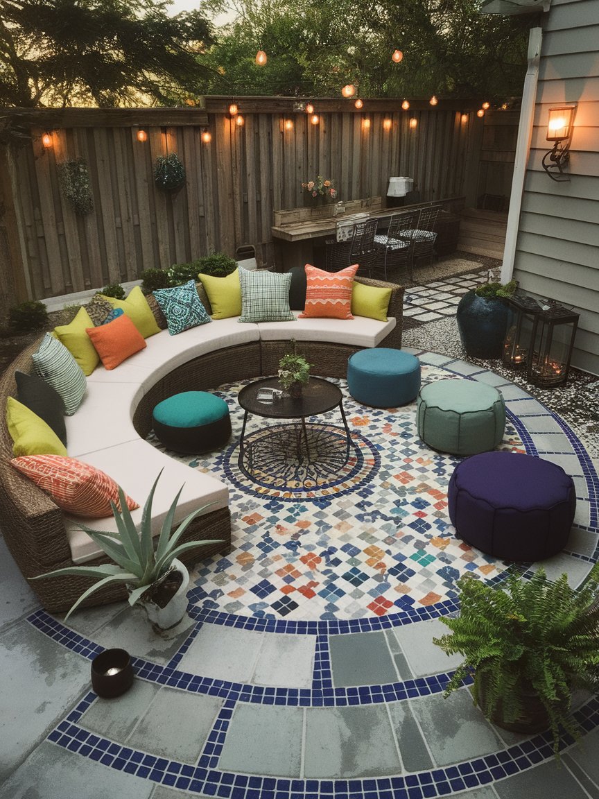 small backyard ideas on a budget no grass patio garden design 30