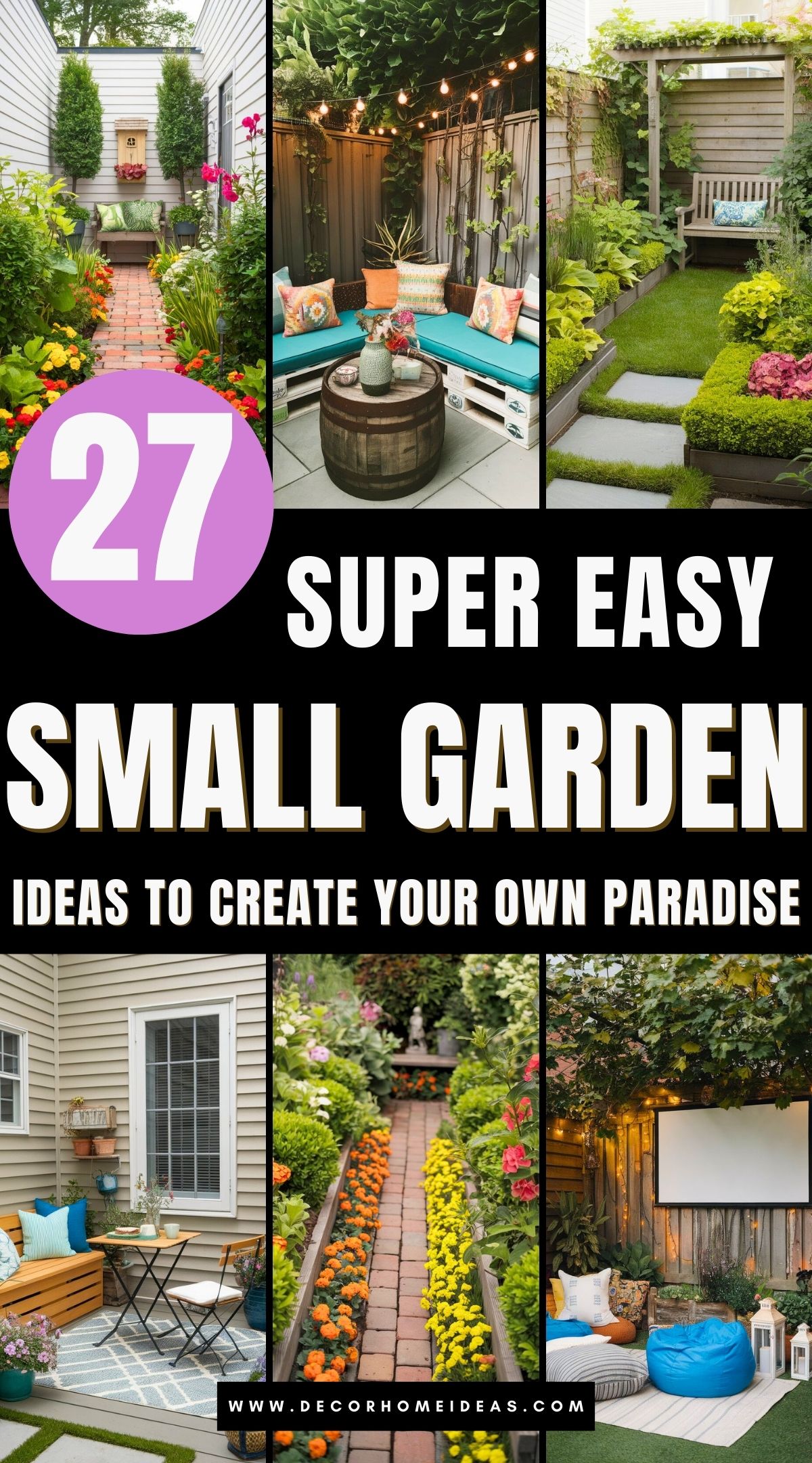 small garden ideas budget 3