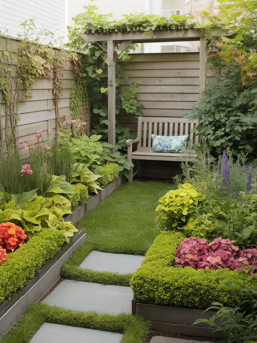 small garden ideas on a budget 14