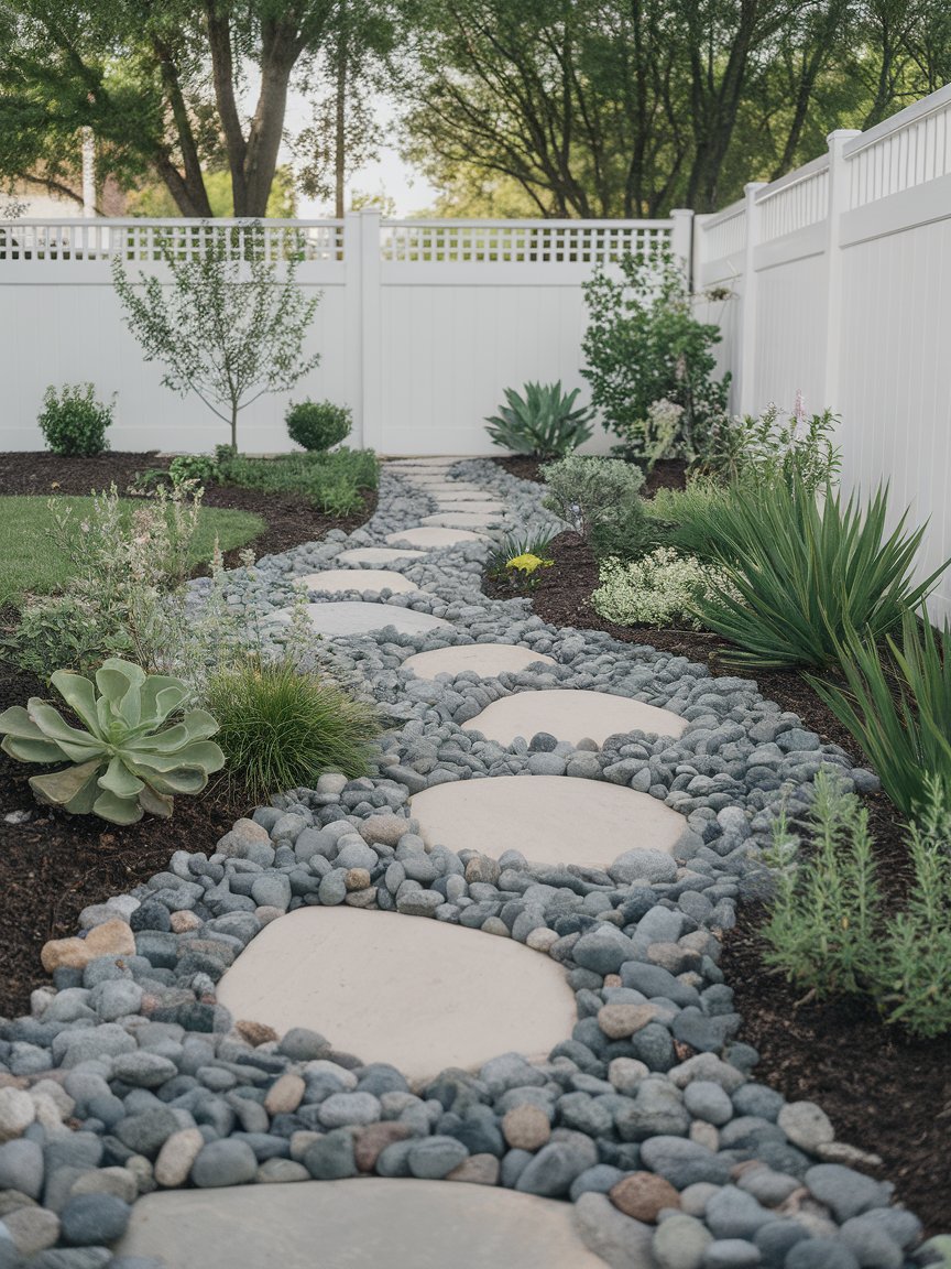 small garden ideas on a budget simple backyard landscaping rocks 18