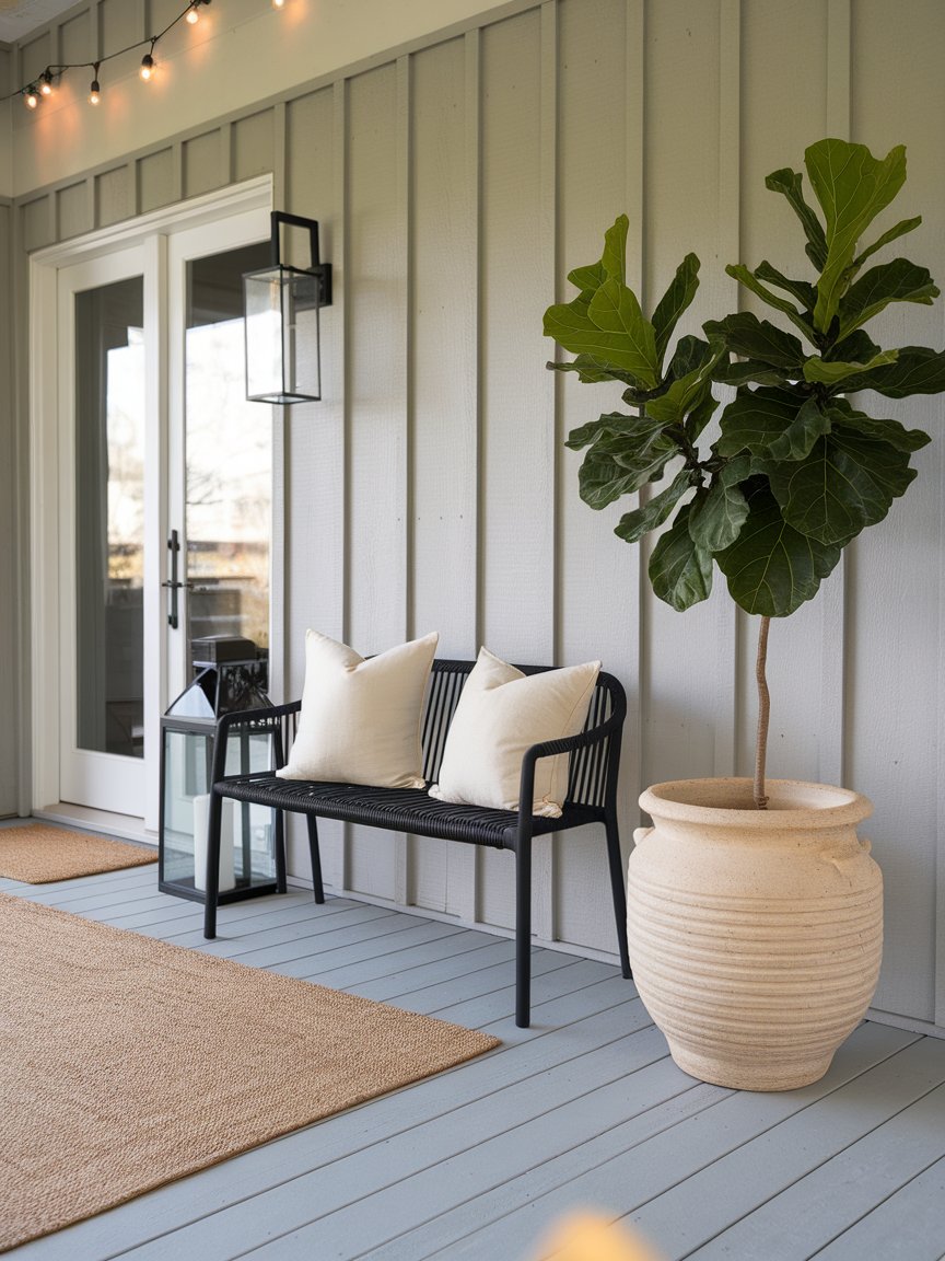 spring front porch decor 14