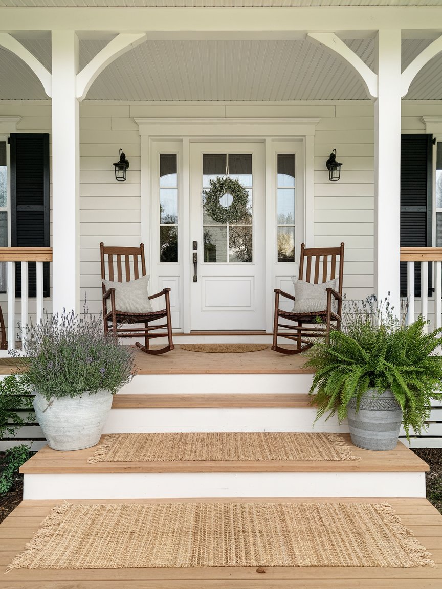 spring front porch decor 15