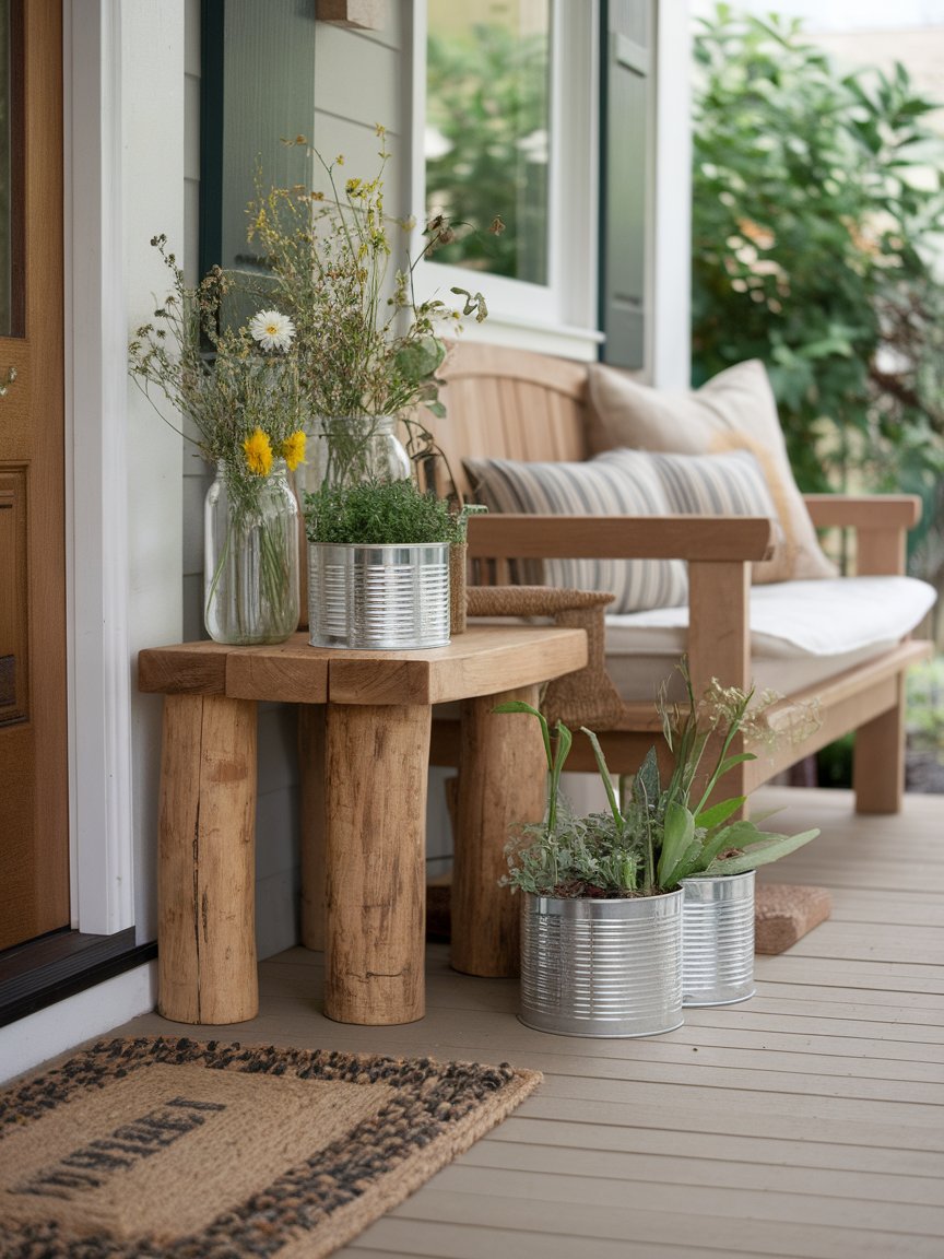 spring front porch decor 18