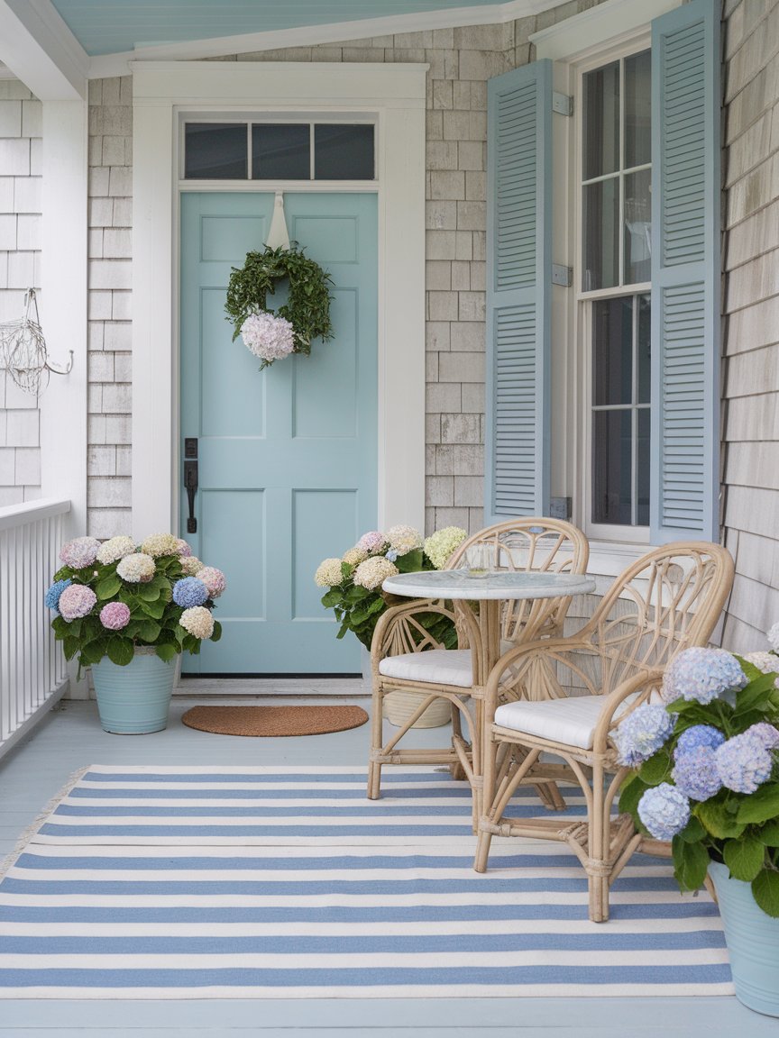 spring front porch decor 27