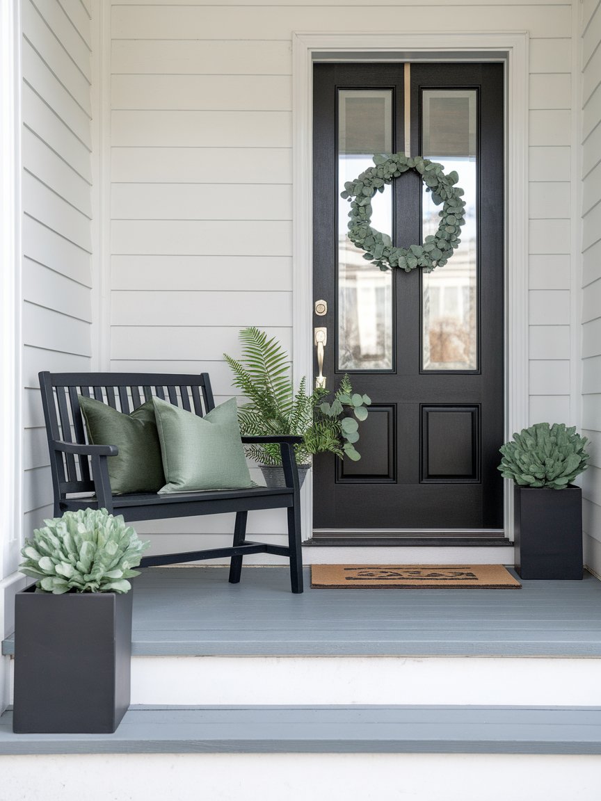 spring front porch decor 4