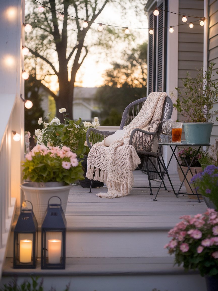 spring front porch decor 8