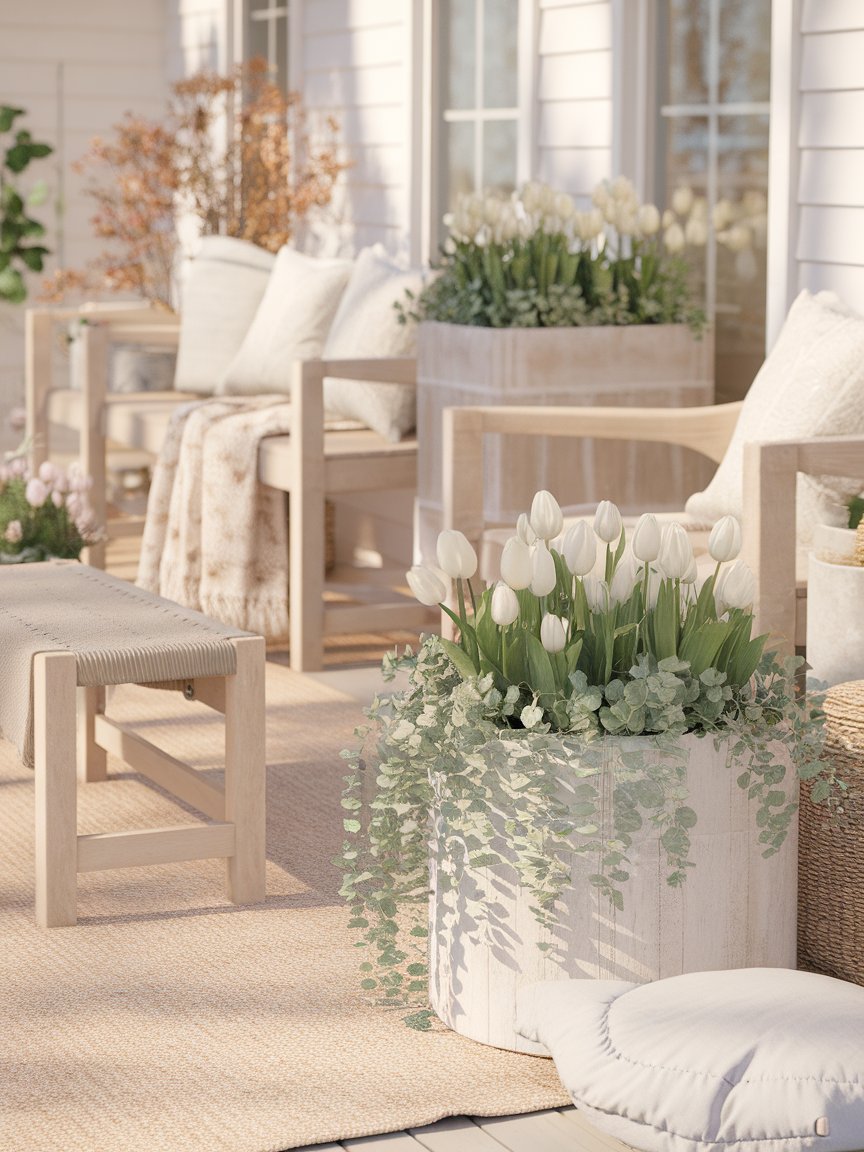 spring porch planters 13