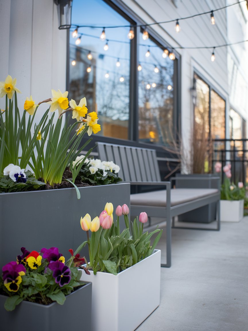 spring porch planters 20