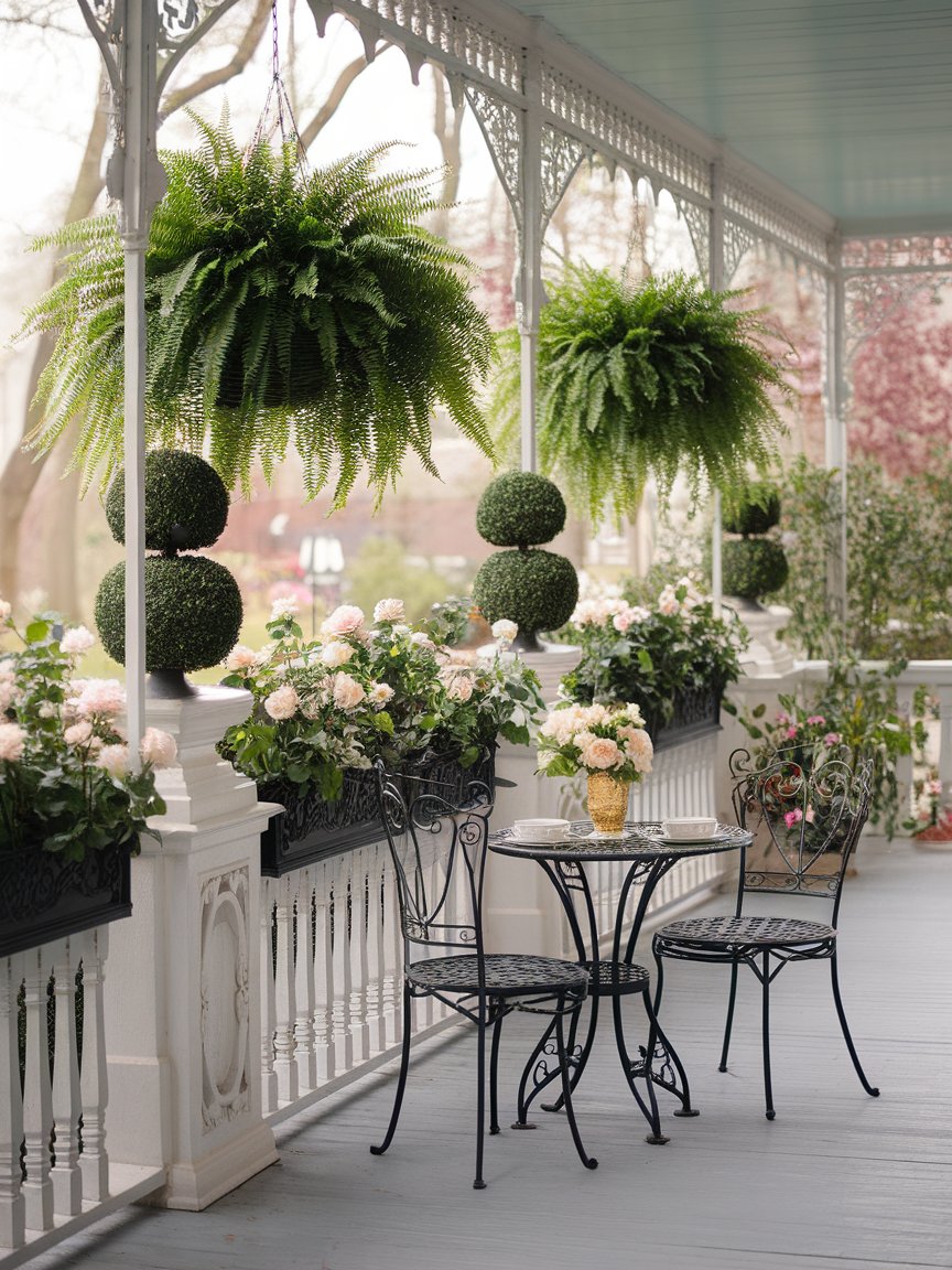 spring porch planters 6