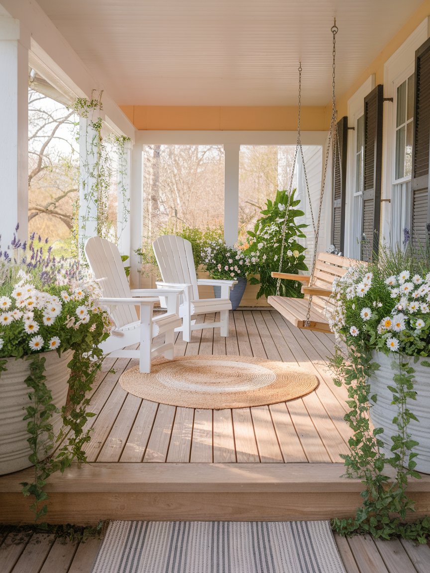 spring porch planters 8