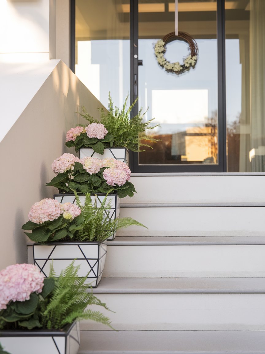 spring porch stairs 13