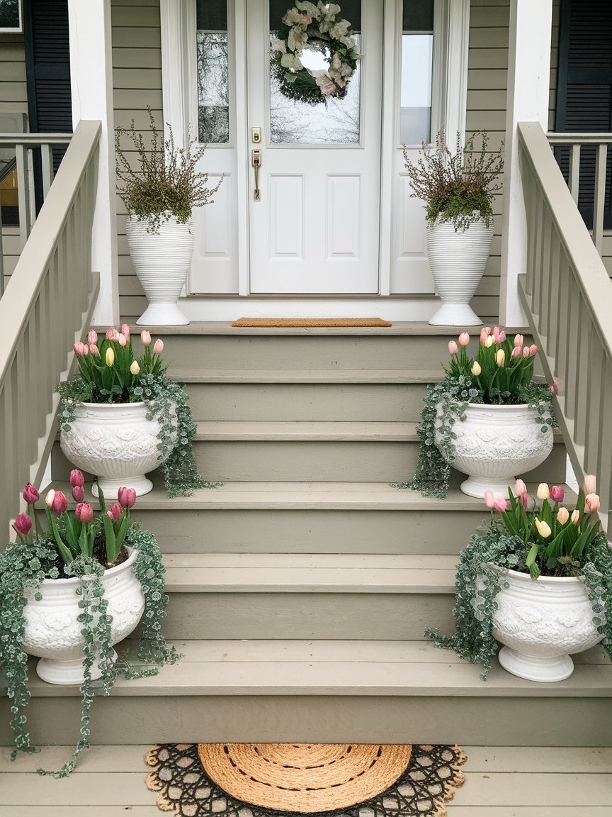 spring porch stairs 2