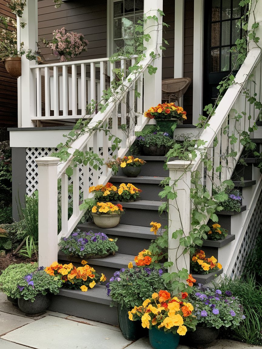 spring porch stairs 21