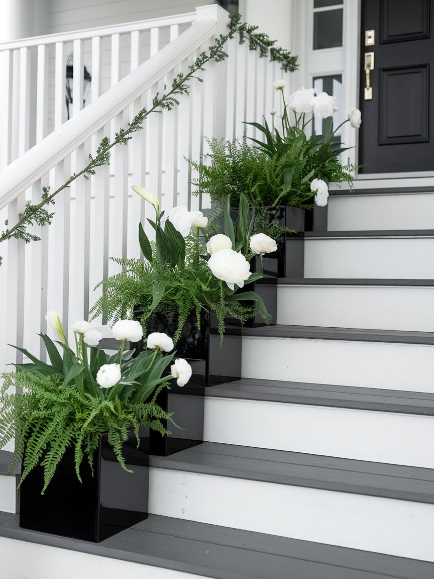 spring porch stairs 7